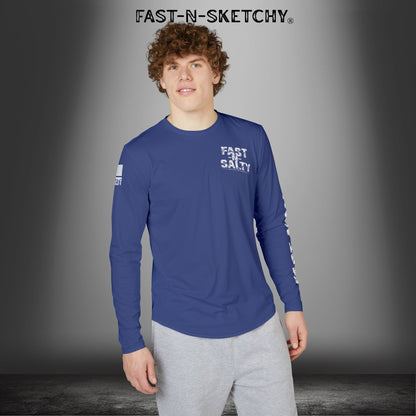 Sailfish Fast-N-Salty UV Protection Long Sleeve Shirt - Perfect for Outdoor Adventures and Fishing