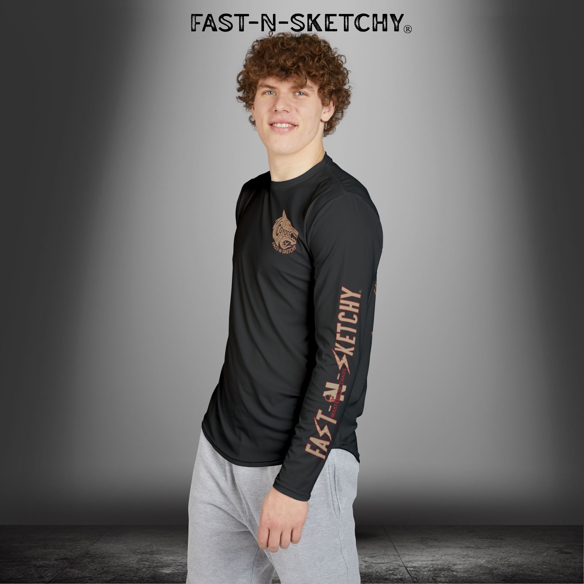 The Coyote: Death Dealer or Healer, You Decide - UV Protection Long Sleeve Shirt