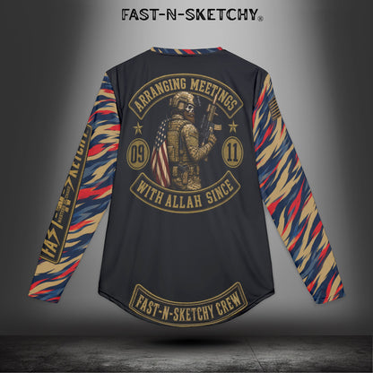Arranging Meetings With Allah Since 9/11: Military Edition UV Long Sleeve Tee