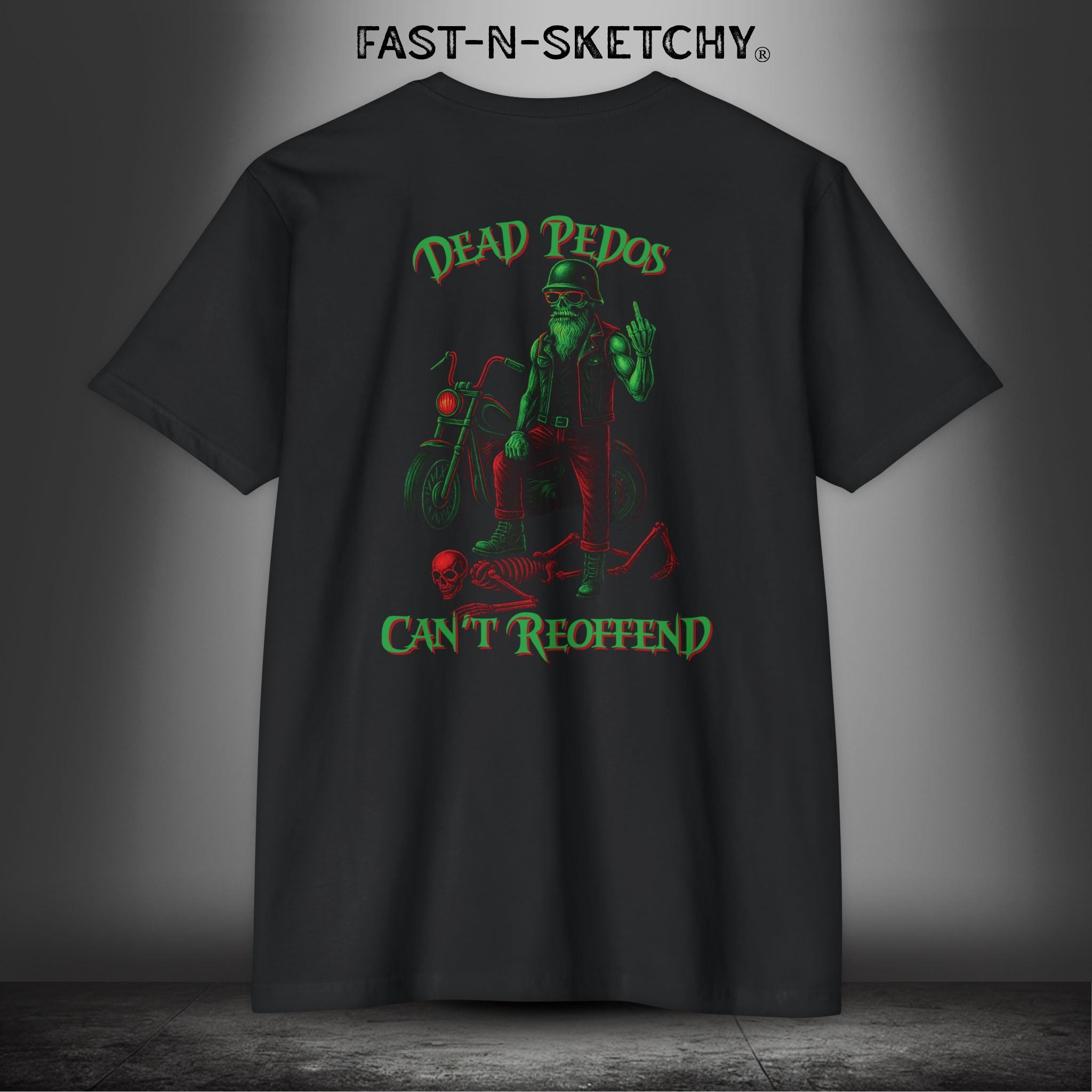 Dead Pedos Can't Reoffend: Next Level 6210 T-Shirt