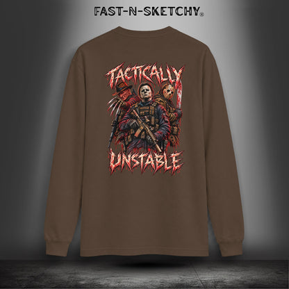 Tactically Unstable Horror Military Edition Long-sleeve Tee