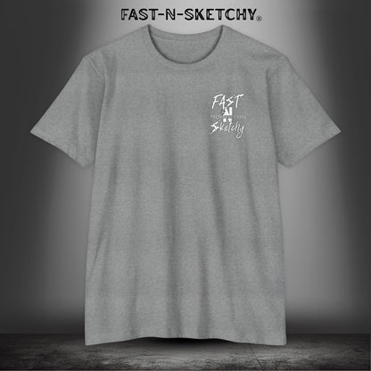 No Face, No Case: Biker Edition Premium Fitted Tee (Darks)