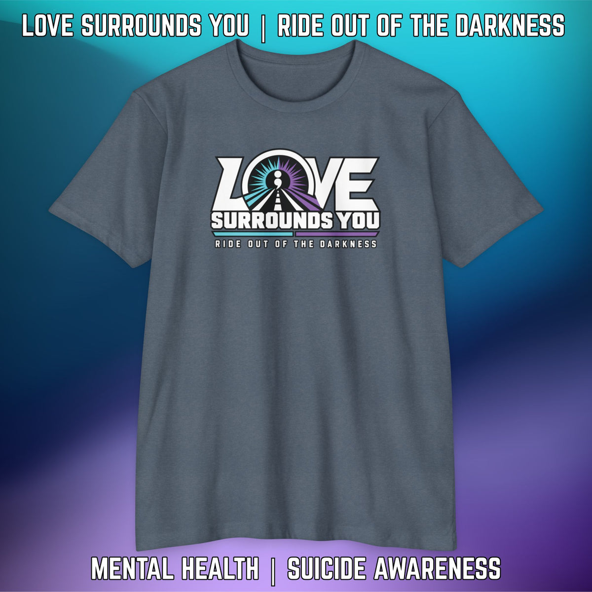 If You’re Looking For A Sign.... QR Code Love Surrounds You Suicide Awareness Tee - LSY