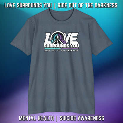 If You’re Looking For A Sign.... QR Code Love Surrounds You Suicide Awareness Tee - LSY