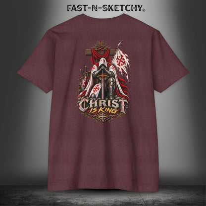 Crusaders' Christ Is King Tee: Military Edition