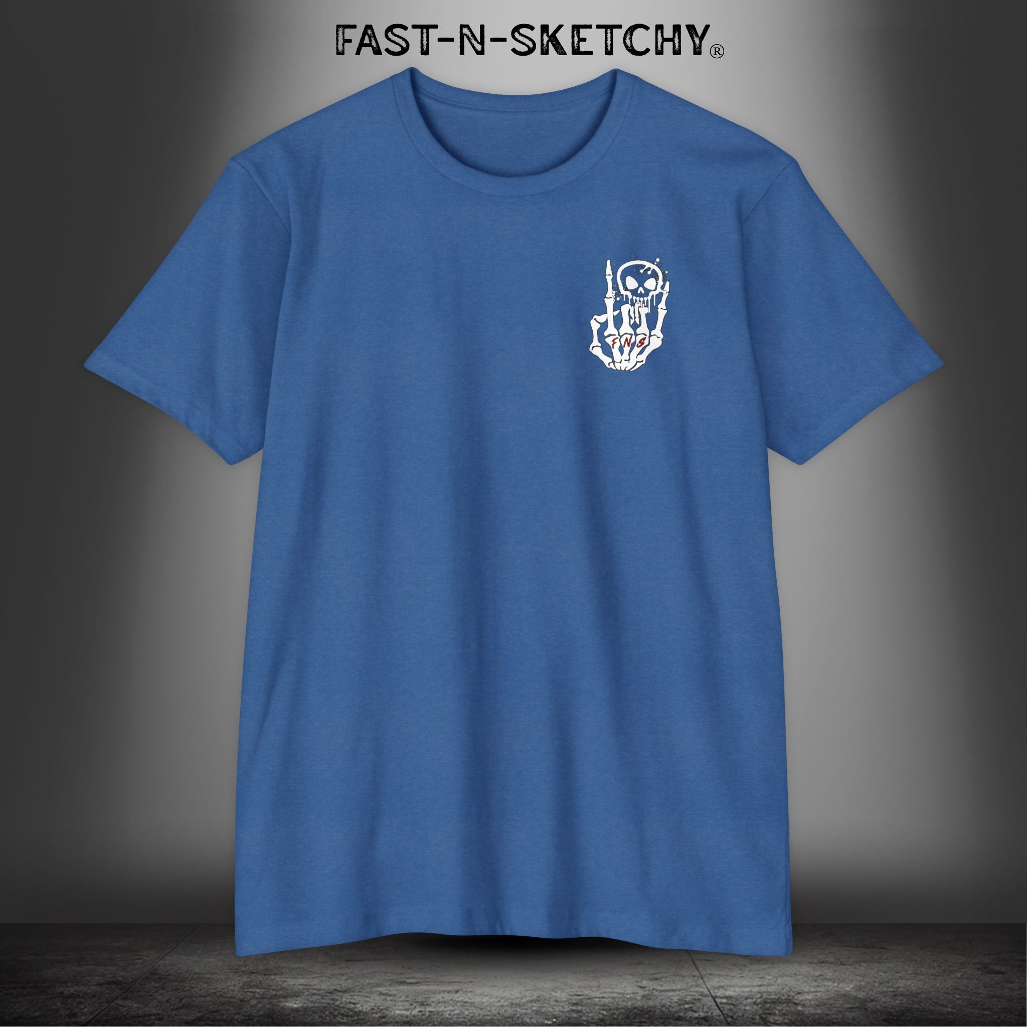 Fast-N-Sketchy Logo Premium Fitted Tee