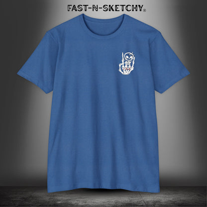 Fast-N-Sketchy Logo Premium Fitted Tee