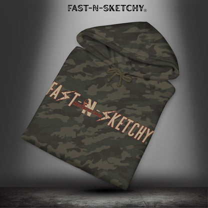 Rise-N-Fight Camo Hoodie: Military Edition