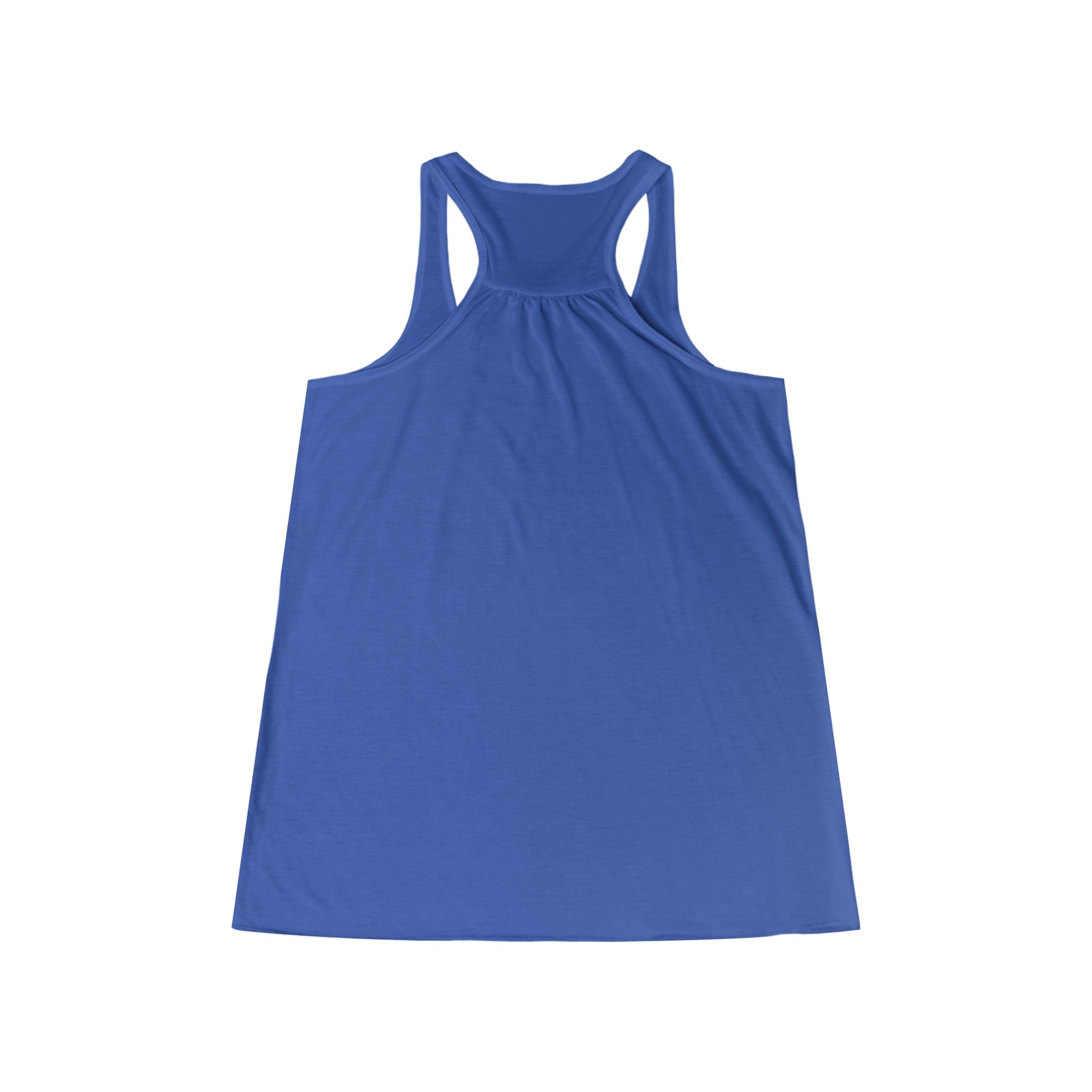 WE GREW HERE, YOU FLEW HERE, GO AWAY: Flowy Racerback Tank Top