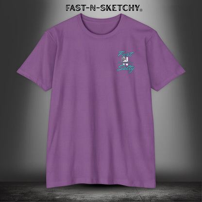 Fast-n-Salty Circle Logo - T-Shirt Next Level 6210
