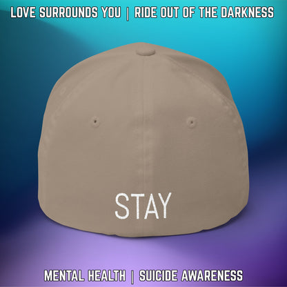 Suicide Awareness Ride Out of the Darkness Flexfit Hat - LSY