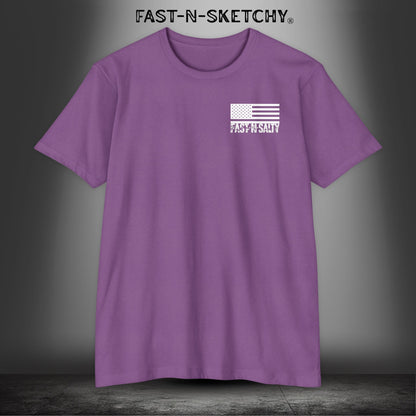 Fast-N-Salty Tee — Premium Fitted Patriotic T-Shirt