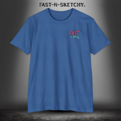 LOVE ME OR CHASE ME - FAST-N-SEXY: T-shirt Classic Fit Crewneck - Next Level 6210