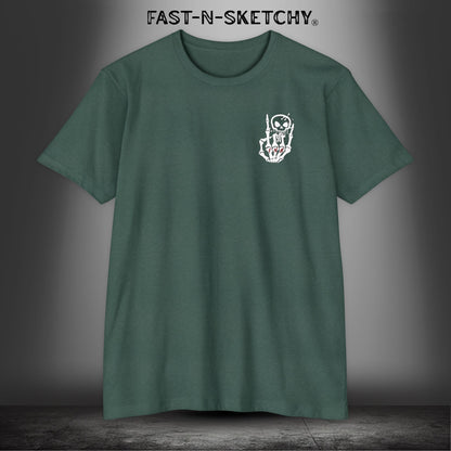 Fast-N-Sketchy Logo Premium Fitted Tee