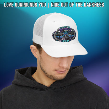 Ride Out of the Darkness 2026 Snapback Richardson 112 Trucker Cap: Suicide Awareness - LSY