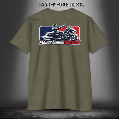 Major League Sketchy - Biker Edition Tee