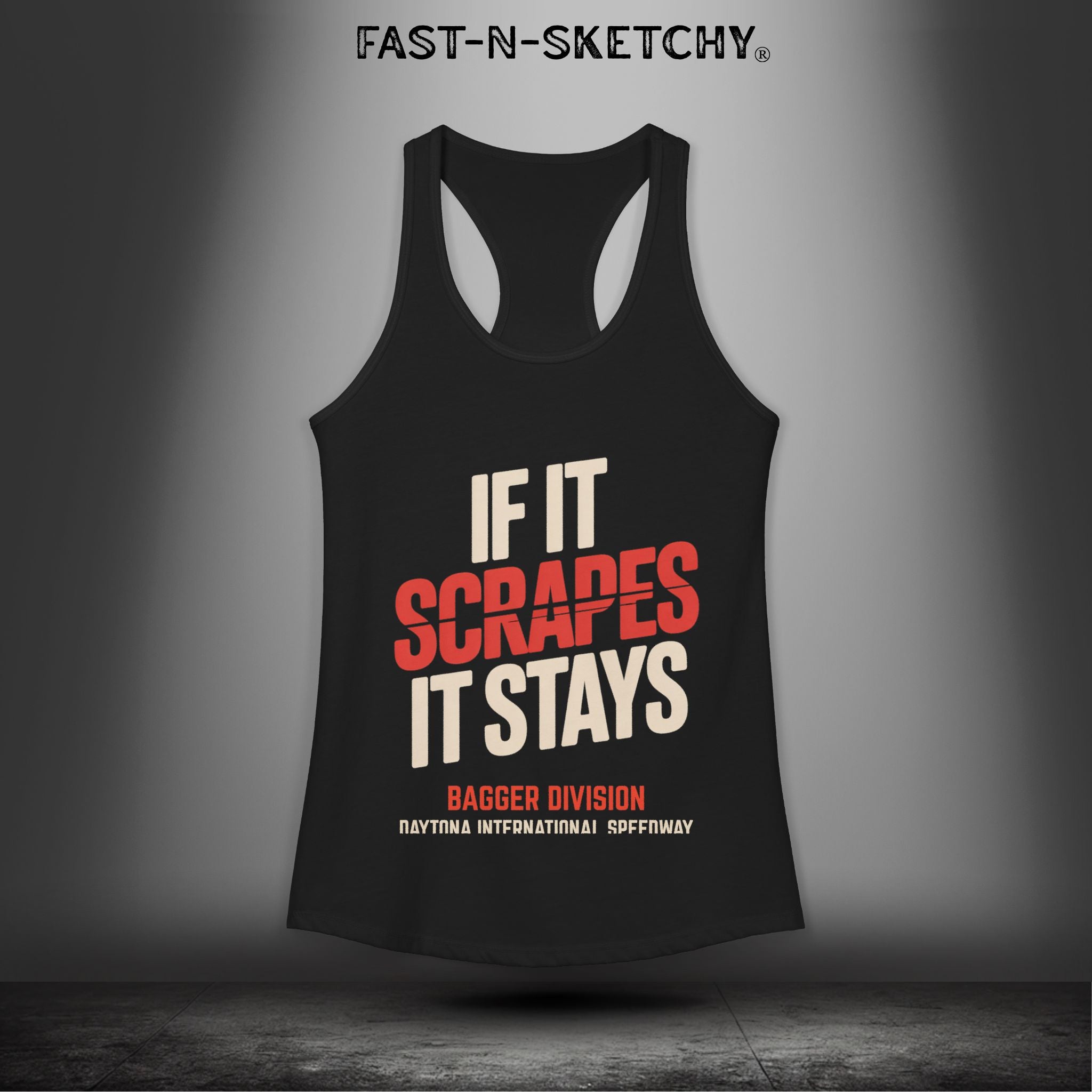 If It Scarpes, It Stays: Daytona Bike Week Bagger Racing Biker Edition Razorback Tank