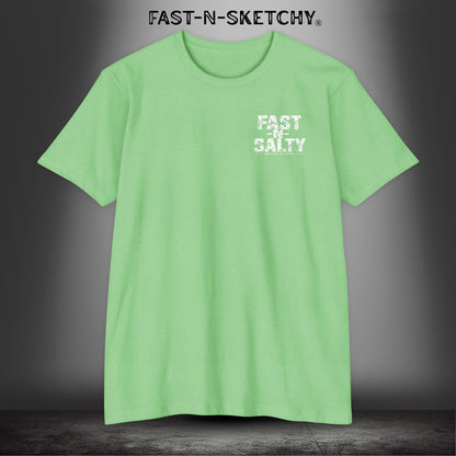 Fast-N-Salty Flag Tee — Premium Fitted Patriotic T-Shirt