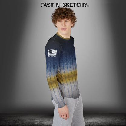 Yellowfin Tuna Camo Fast-N-Salty UV Protection Long Sleeve Shirt