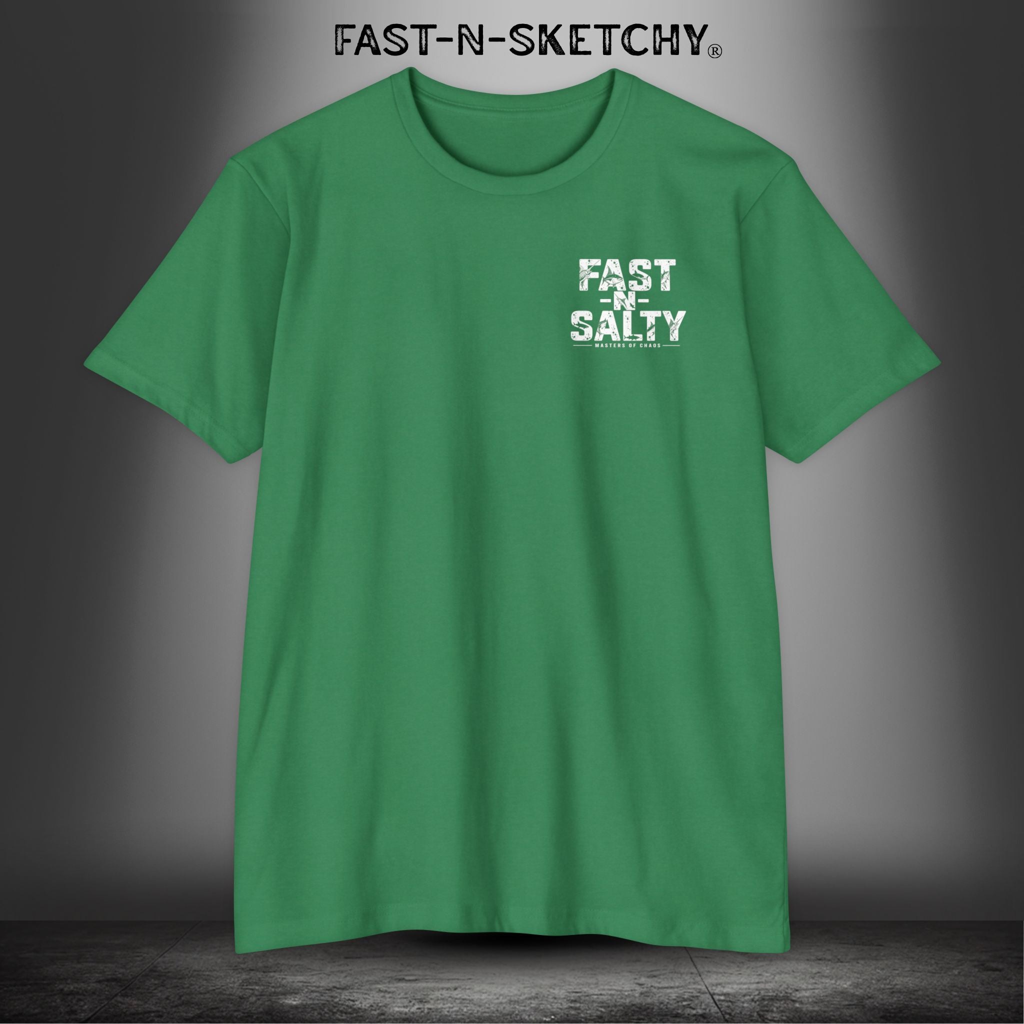 Fast-N-Salty Flag Tee — Premium Fitted Patriotic T-Shirt
