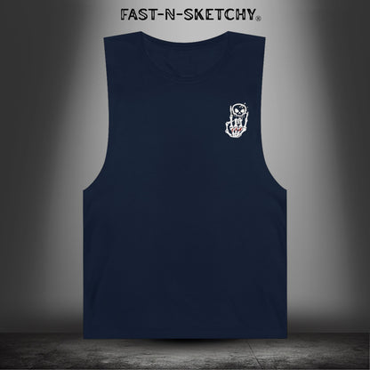 YOU MADE ME INTO A WEAPON & TOLD ME TO FIND PEACE - Muscle Tank Top
