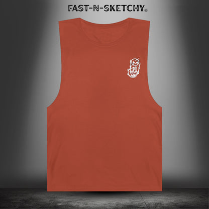YOU MADE ME INTO A WEAPON & TOLD ME TO FIND PEACE - Muscle Tank Top