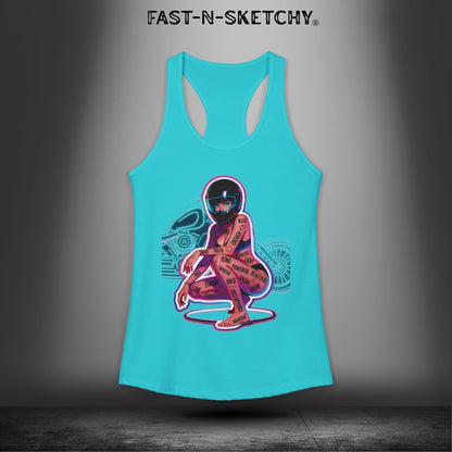 I am Enough: FAST-N-SEXY - Racerback Tank Top