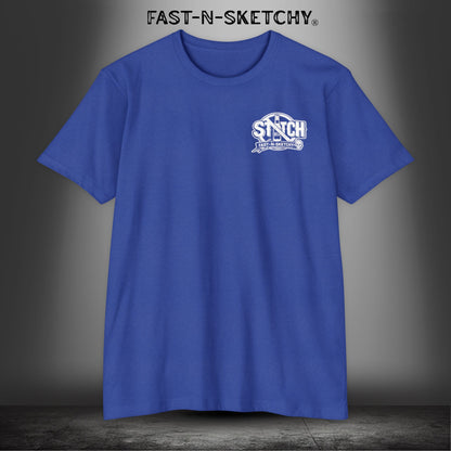 Stitch Your Life Back Together. Ride Hard. Ride Sober. - Biker Edition Premium Fitted Tee