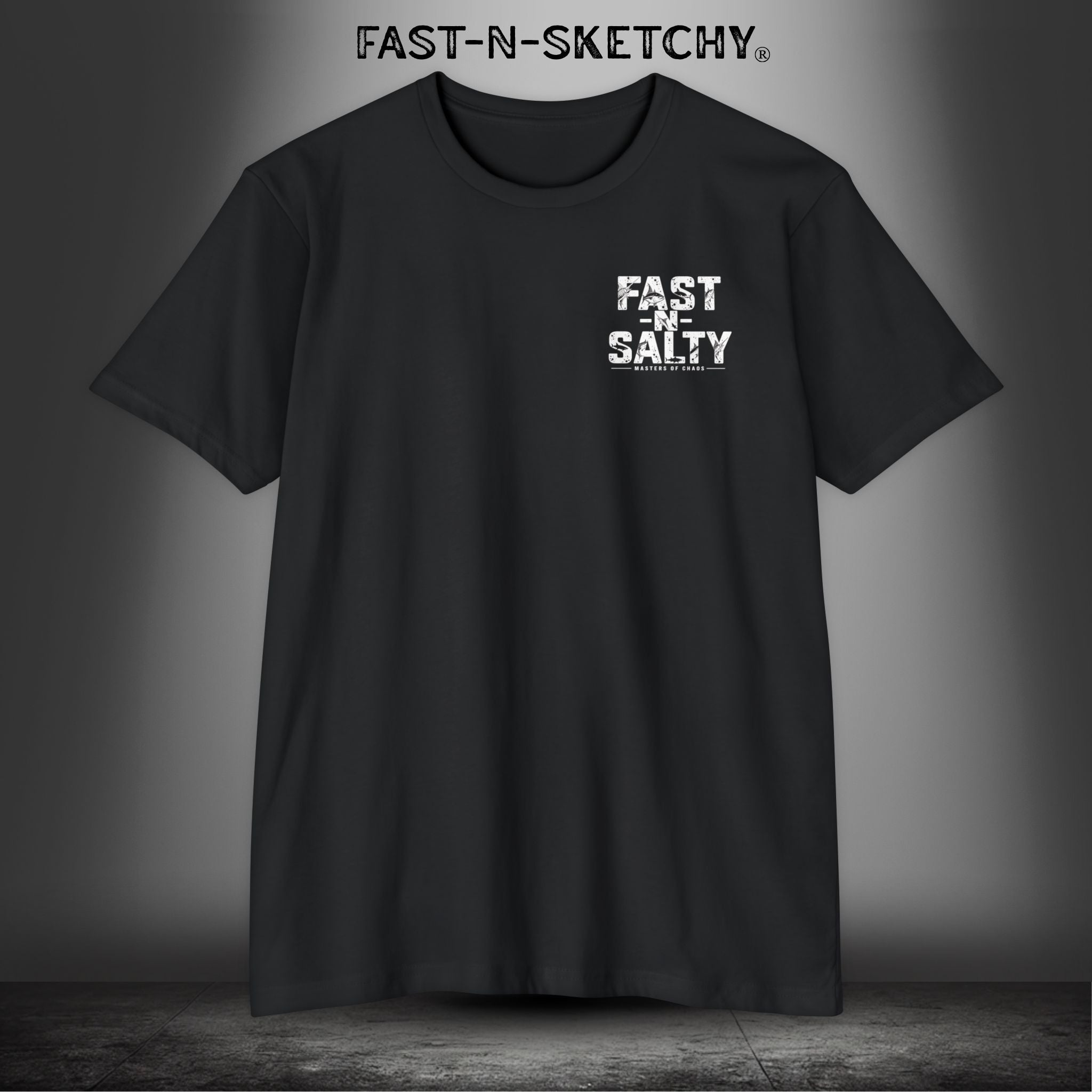 Fast-N-Salty Flag Tee — Premium Fitted Patriotic T-Shirt