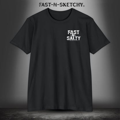 Fast-N-Salty Flag Tee — Premium Fitted Patriotic T-Shirt