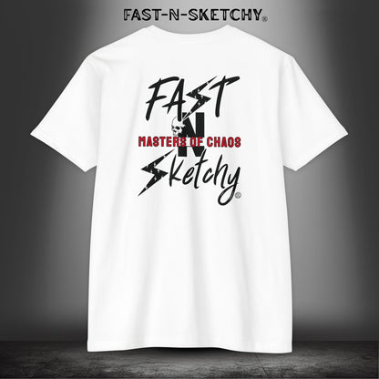 FAST-N-SKETCHY - T-shirt Classic Fit Crewneck - Next Level 6210 (Light Colors)