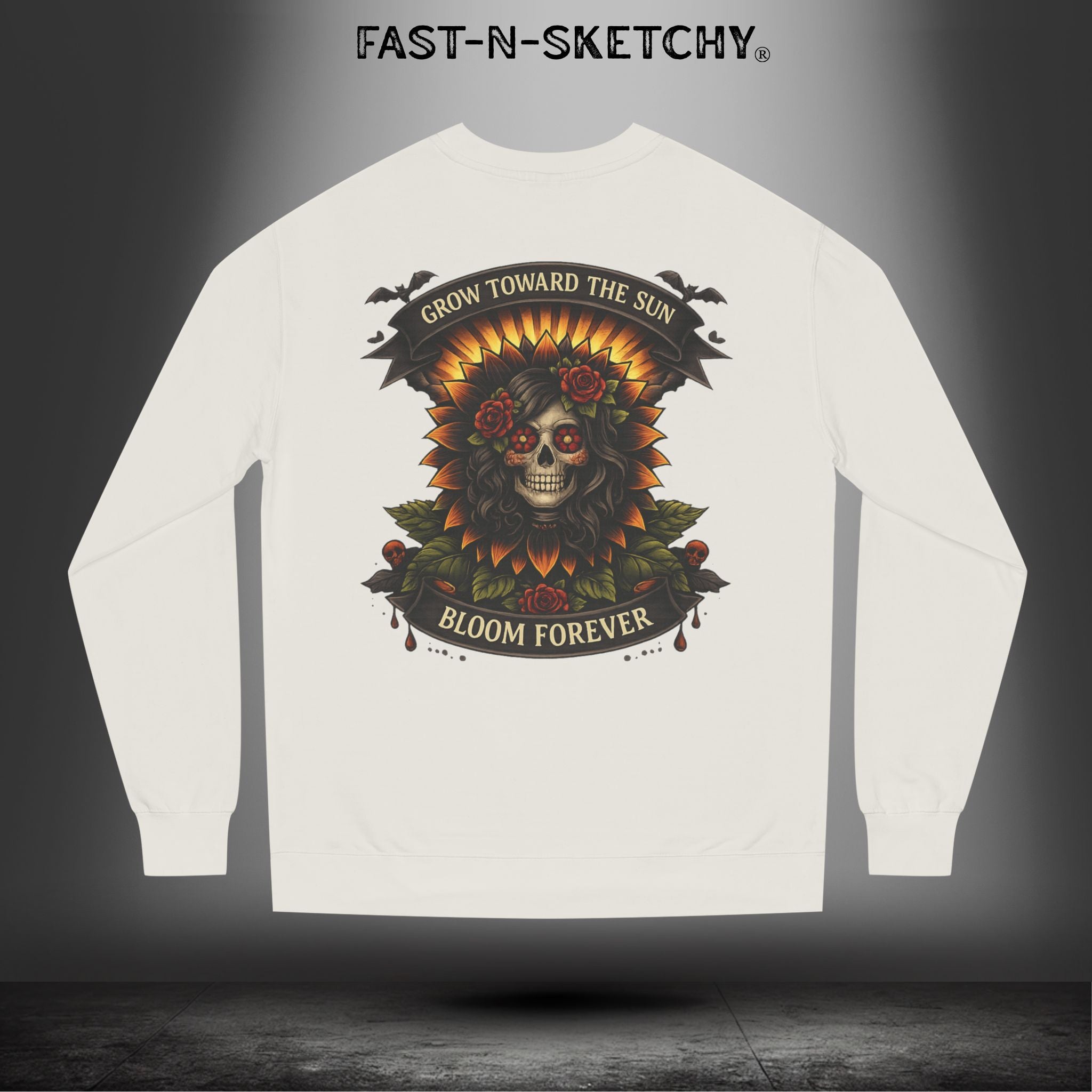 Grow Towards the Sun, Bloom Forever: Crewneck Sweatshirt