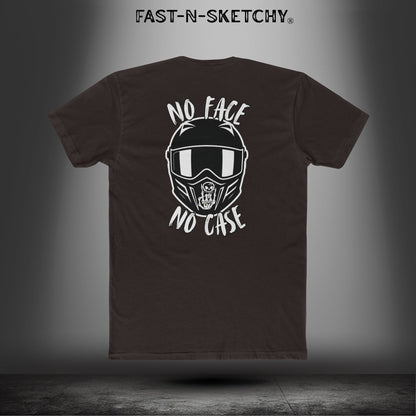 No face, No Case: Biker Edition Relaxed Classic Tee
