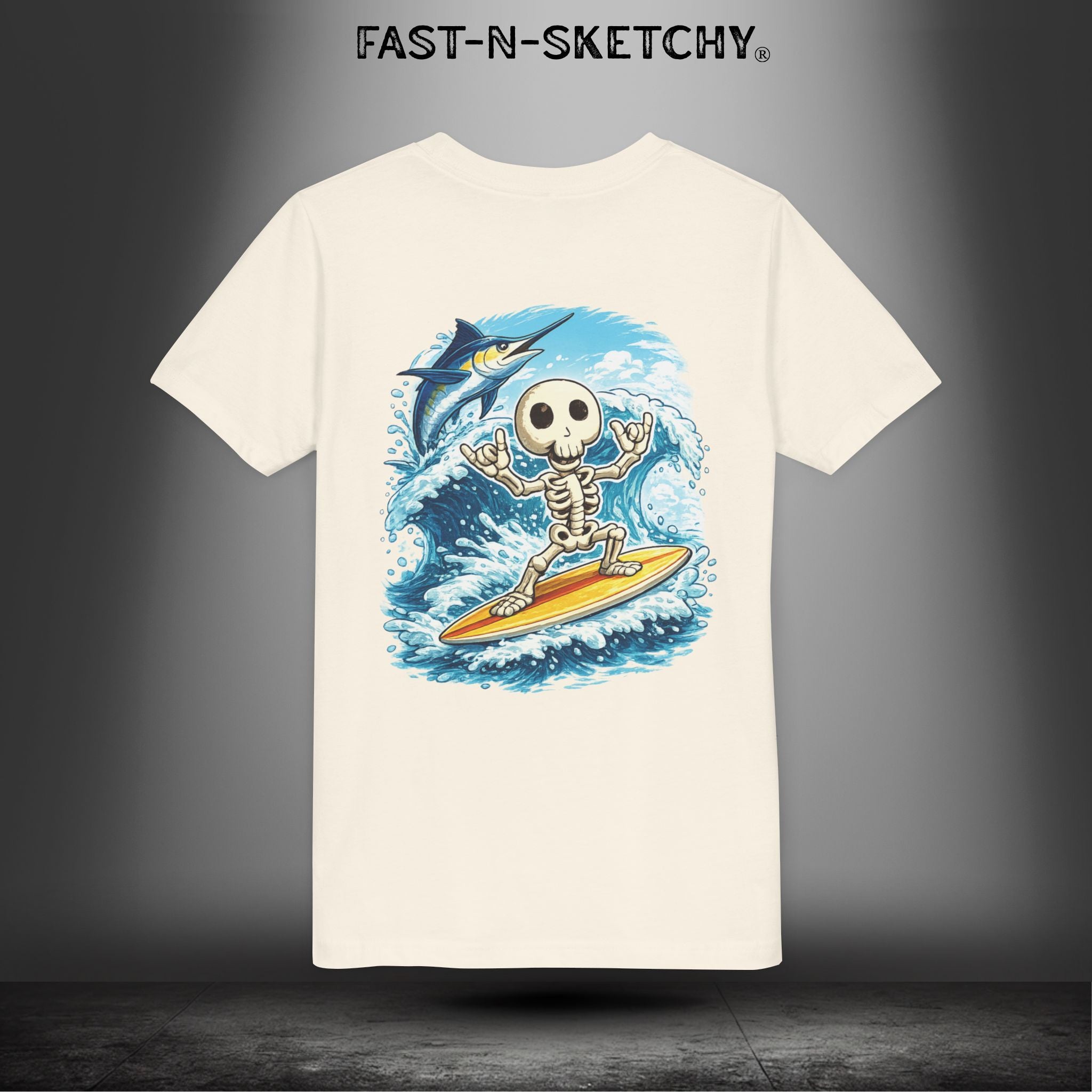Surfing Skeleton: JAMO Collection, Made by Kids - Youth Tee