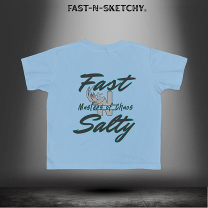 FAST-N-SALTY™ Little Ripper – Surfer Toddler Tee | Wipeouts Welcome. Attitude Required.