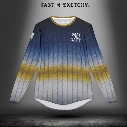 Yellowfin Tuna Camo Fast-N-Salty UV Protection Long Sleeve Shirt