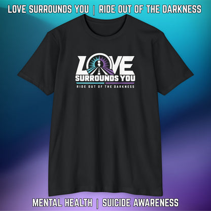 If You’re Looking For A Sign.... QR Code Love Surrounds You Suicide Awareness Tee - LSY