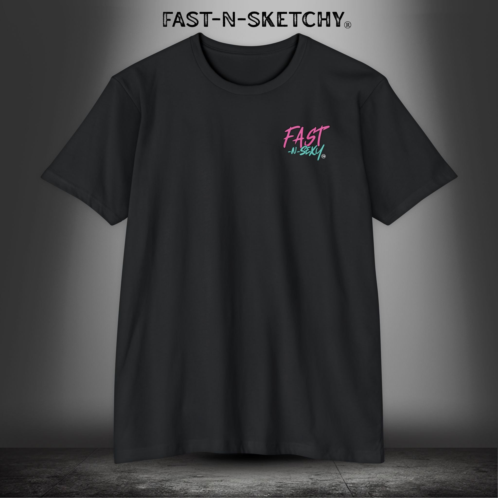 LOVE ME OR CHASE ME - FAST-N-SEXY: T-shirt Classic Fit Crewneck - Next Level 6210