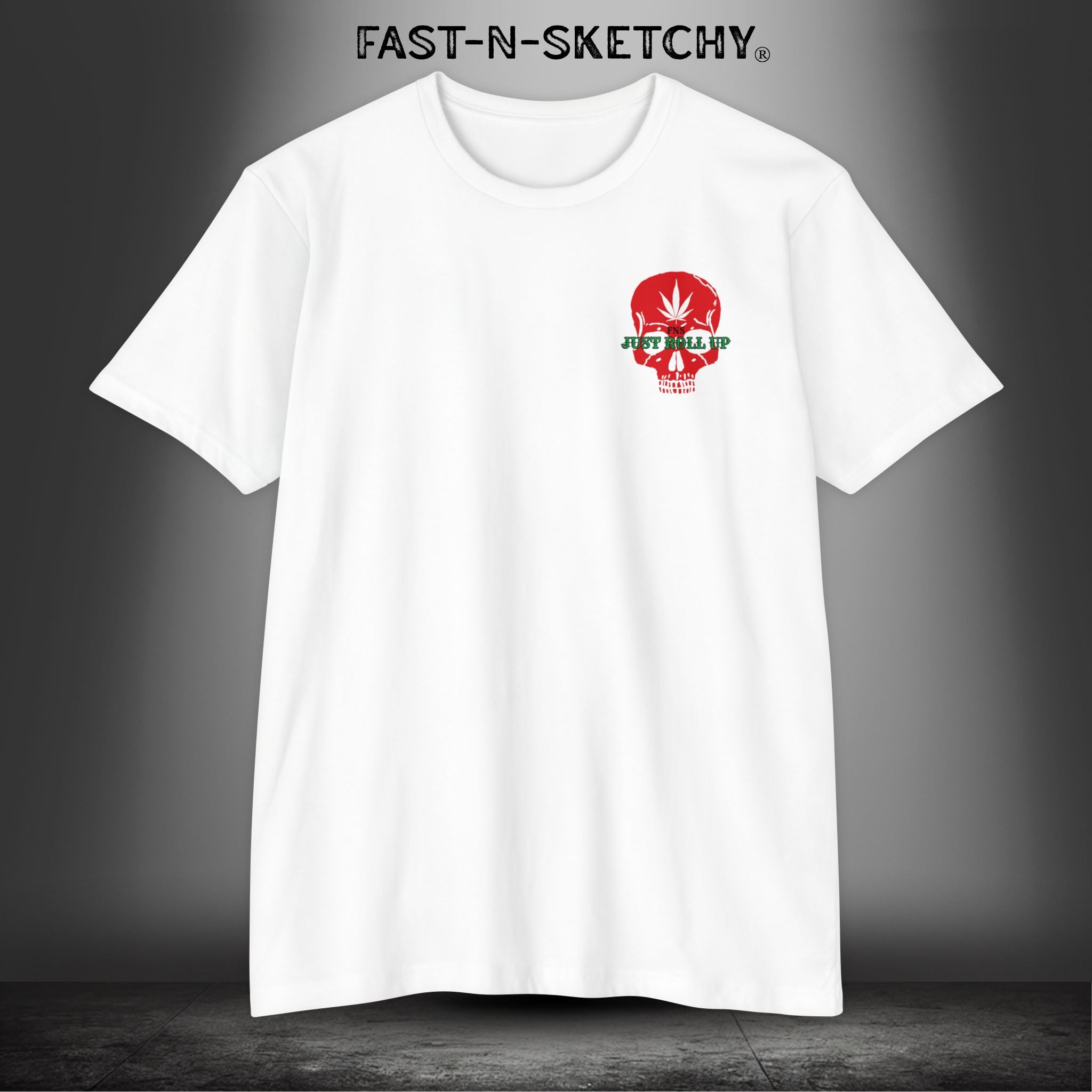 FREE MIND, FREE SOUL, JUST ROLL UP BY STONEY: T-shirt Next Level 6210