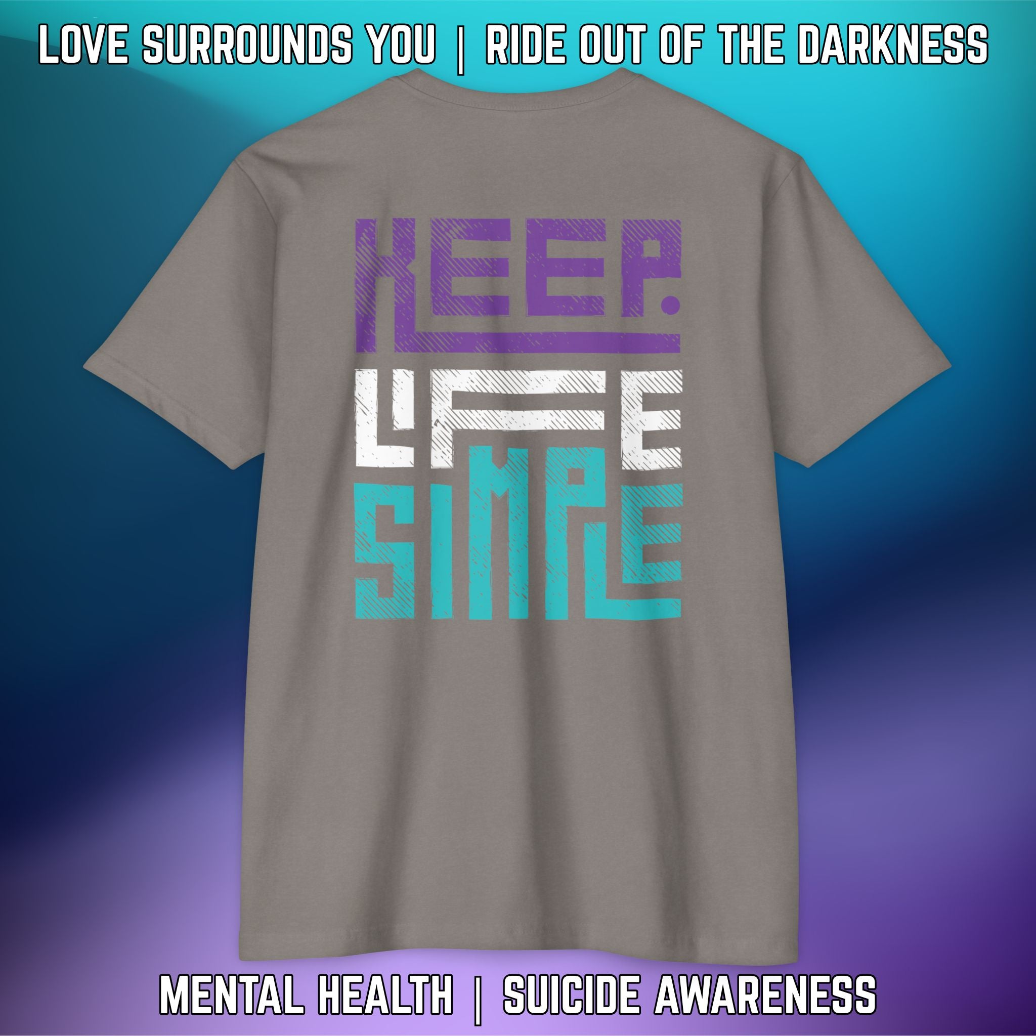 Keep Life Simple - T-shirt Next Level - LSY