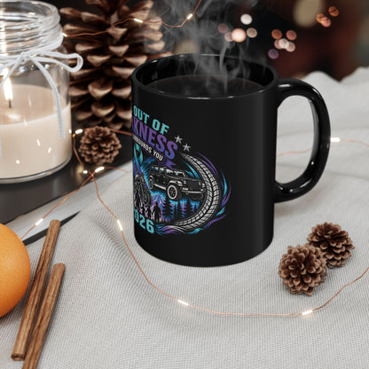 Ride Out of Darkness 2026 Black Mug — Mental Health & Suicide Awareness - LSY