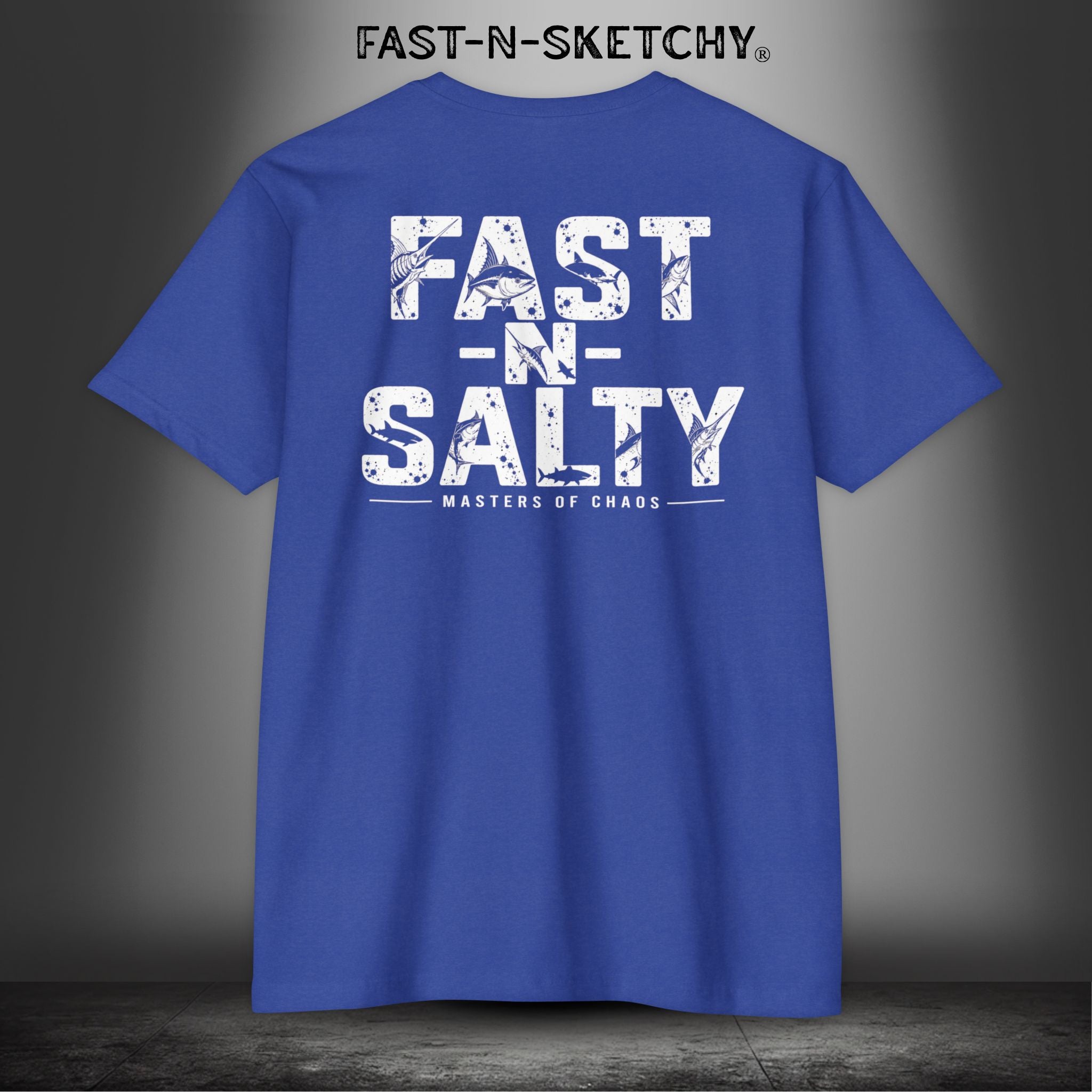 Fast-N-Salty Tee — Premium Fitted Patriotic T-Shirt