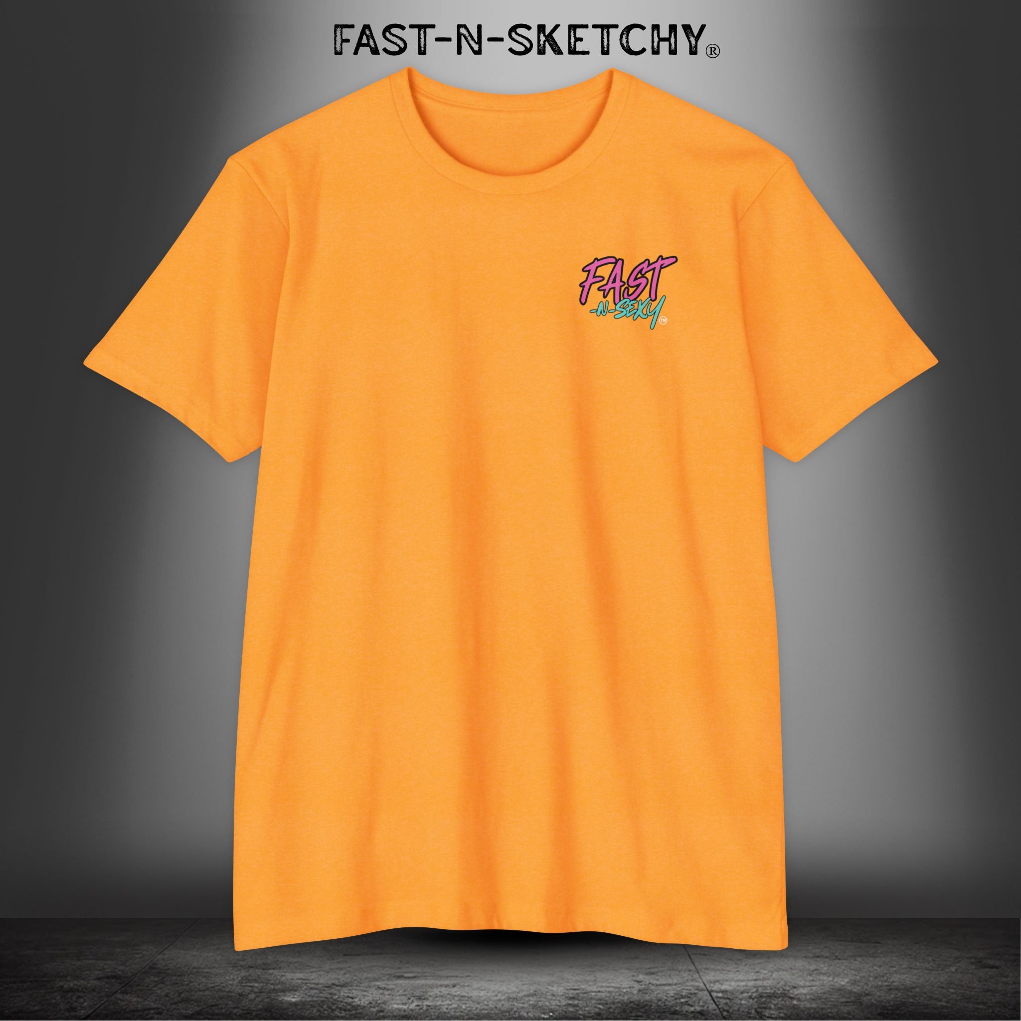LOVE ME OR CHASE ME - FAST-N-SEXY: T-shirt Classic Fit Crewneck - Next Level 6210