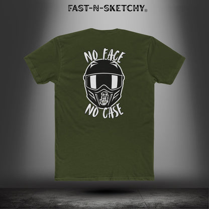 No face, No Case: Biker Edition Relaxed Classic Tee