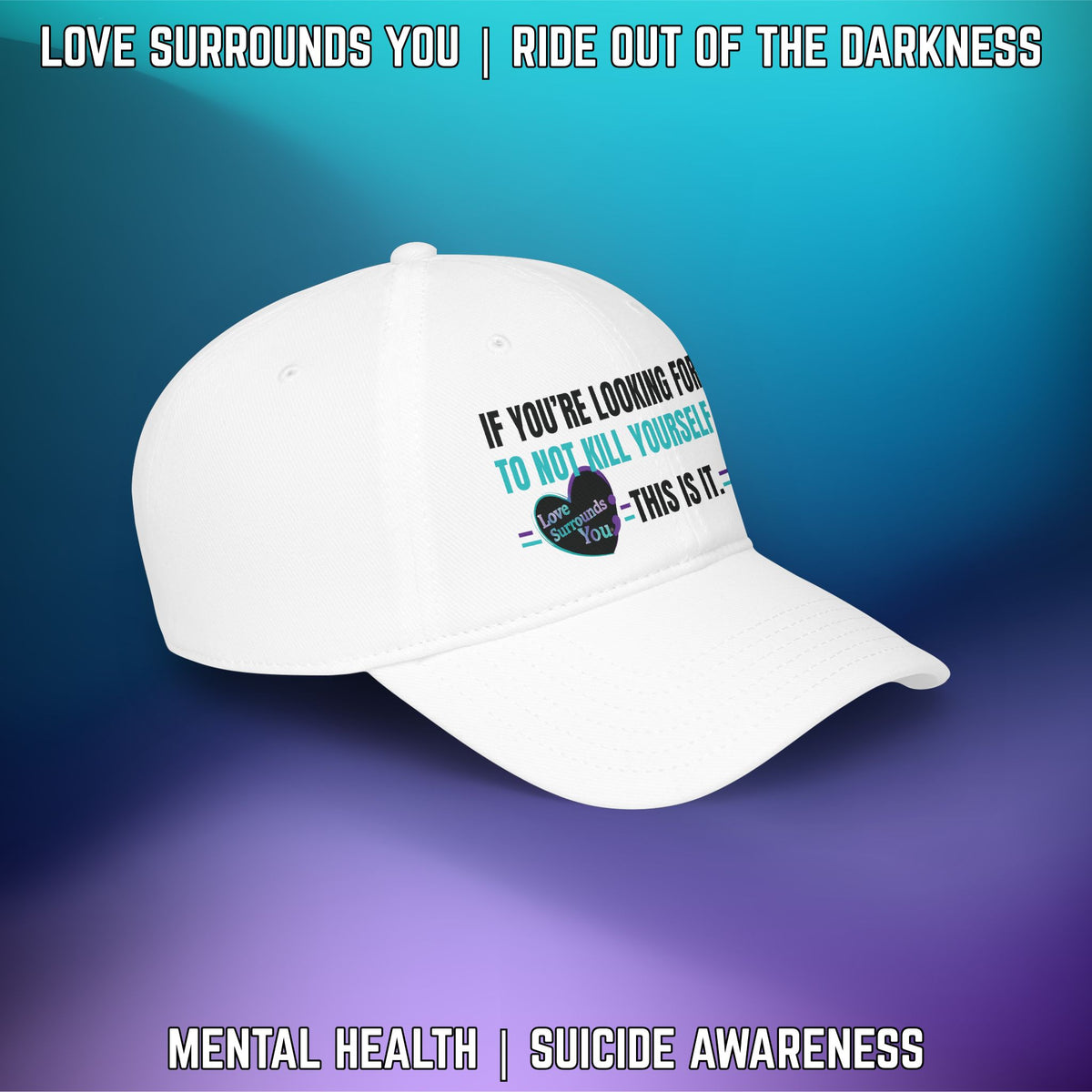 If You’re Looking for a Sign…This Is It QR Code Low Profile Baseball Cap - LSY