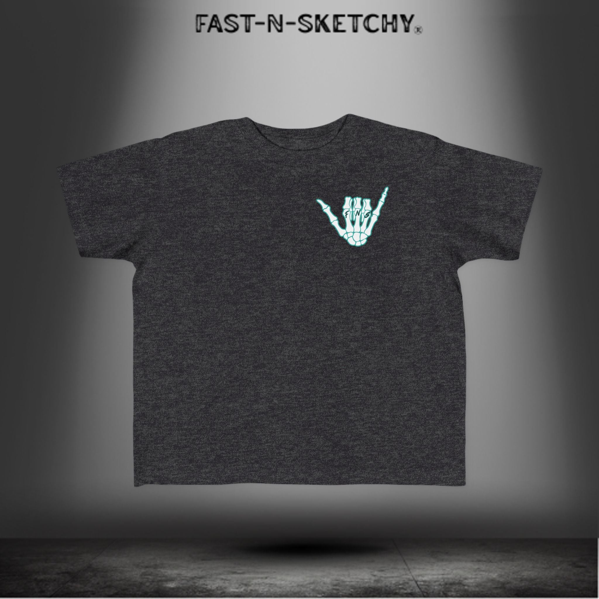 FAST-N-SALTY™ Salty & Sketchy – Toddler Tee | Saltwater in the Veins. Mischief in the Soul.