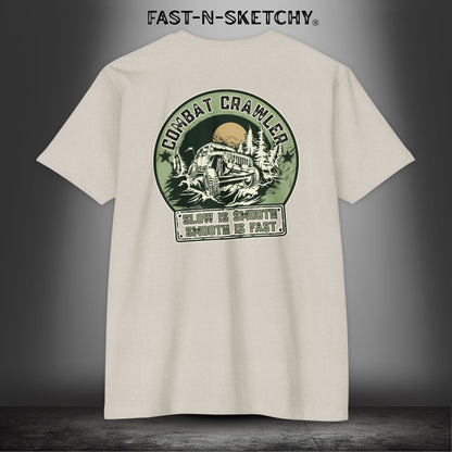 Combat Crawler - Slow is Smooth, Smooth is Fast (Jeep Edition) - T-Shirt
