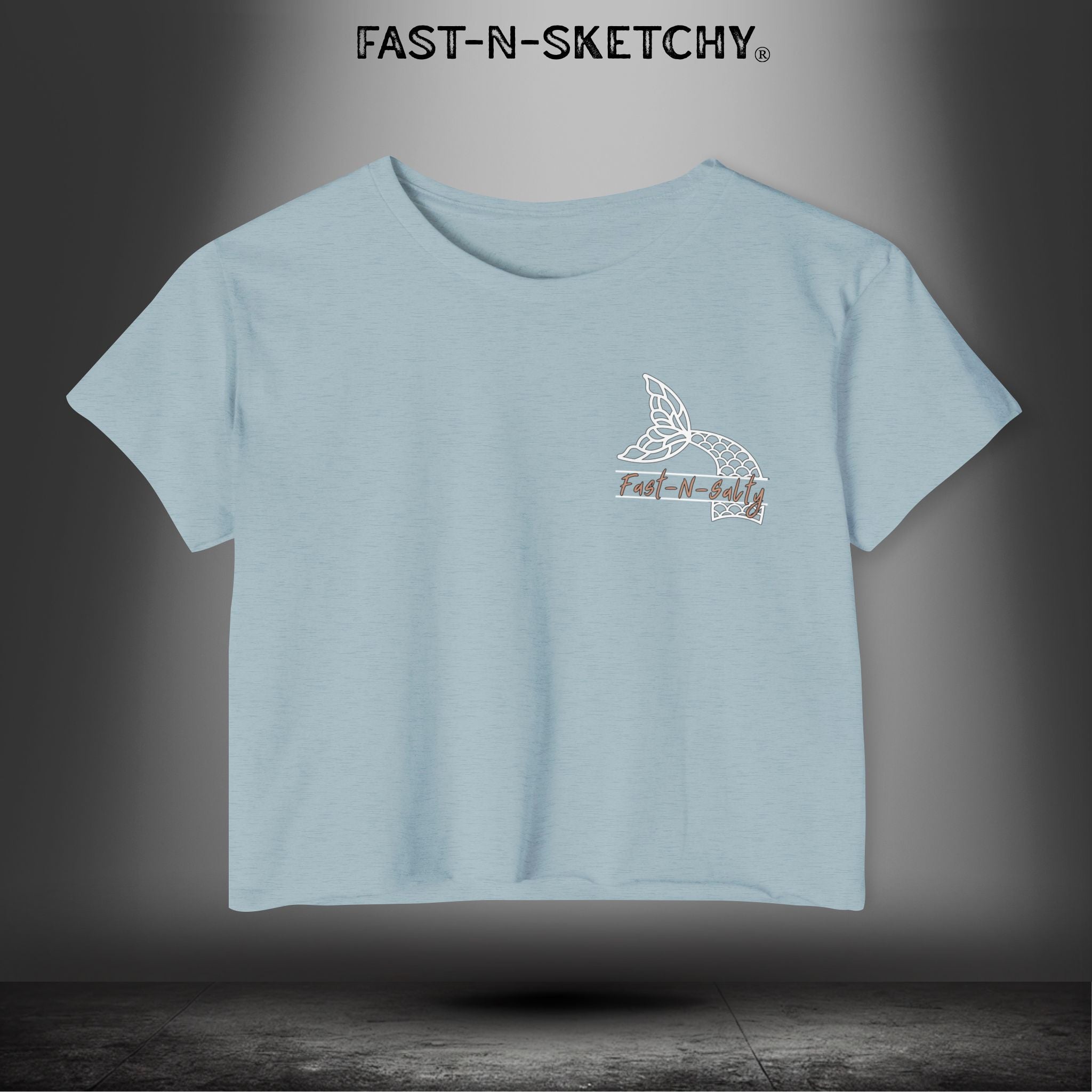 Wicked Wahine - FAST-N-SALTY - Crop Top
