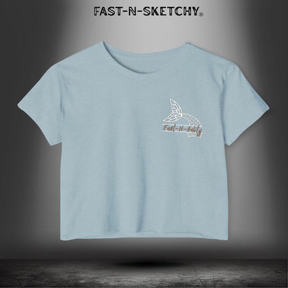 Wicked Wahine - FAST-N-SALTY - Crop Top