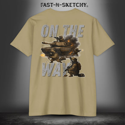 On the Way, The Rizzo: FAST-N-SKETCHY - T-Shirt next Level 6210
